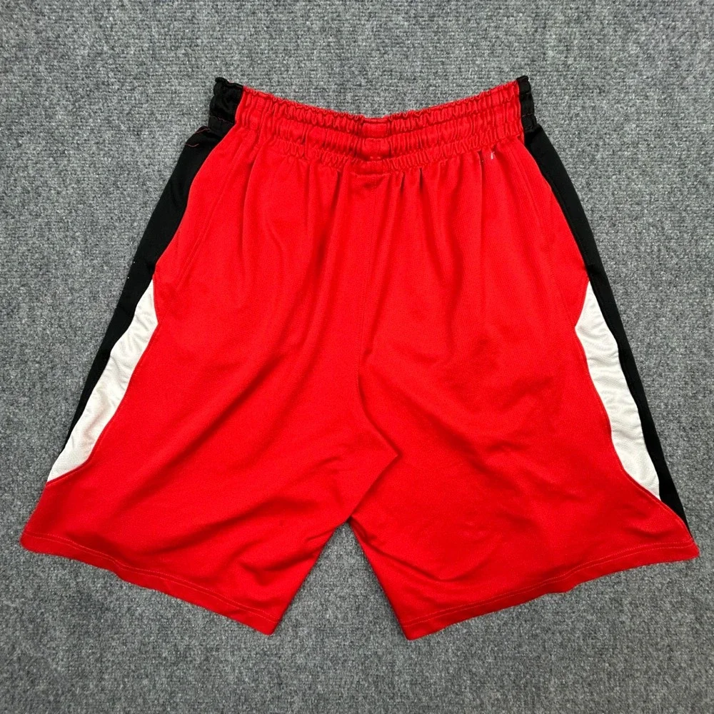 Nike Elite Basketball Shorts Mens L Red‎ Dri-FIT Athletic Retro Y2K 545526-657